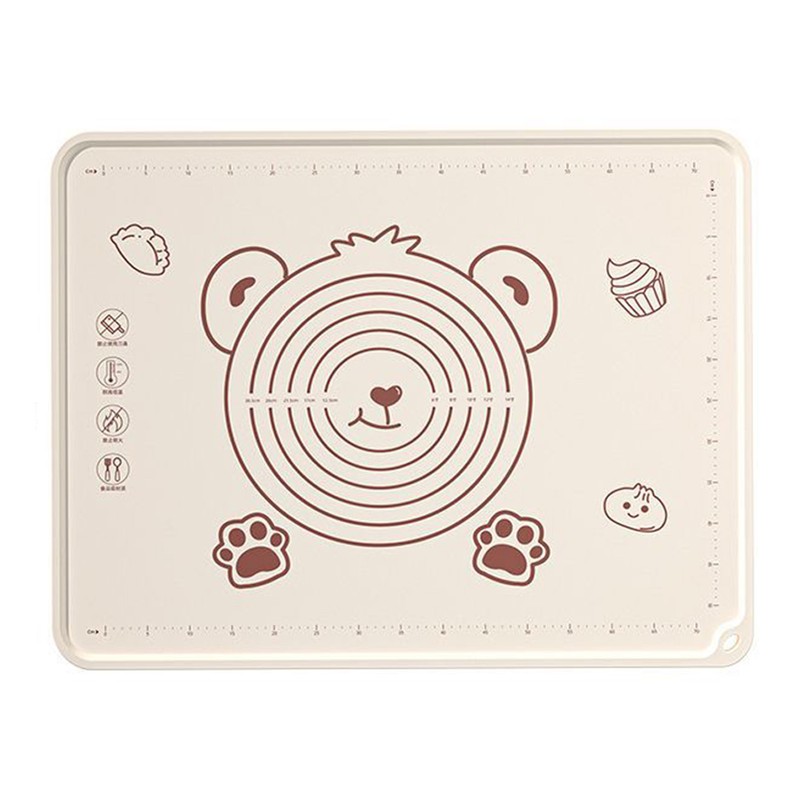Pastry Mat Prevent Slip Odorless Thickened Silicone Dough Rolling Mat