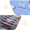 Healeved 2pcs Makeup Brush Holder Display Stand Slots Organizer for