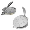 Tortilla Press 7.7in Rust Proof Aluminum Alloy Silver Heavy Duty