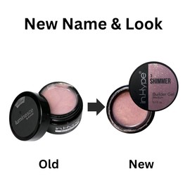 IN.HYPE UV/LED Camouflage Builder Gel for Nail Extension/Strengthening (Shimmer Nude)