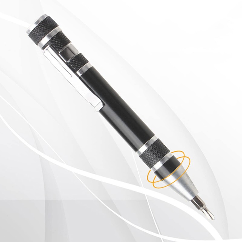 Mumuve 8 in 1 Magnetic Pocket Screwdriver, Practical Pen Shape