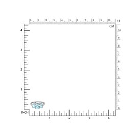 Silvershake - Anillo de plata de ley 925 con 3 piedras de nacimiento de forma ovalada auténtica y chapada en oro blanco, 25.5 (7.5 USA), Plata de ley Plata de ley Rodio (chapado en oro blanco), Topazio azul auténtico Topacio