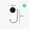 kwmobile Purse Hanger for Table (Set of 2) - Purse