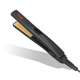 Hair Straightener, Tourmaline Ceramic & Smart Constant Temperature 0.5 Inch Mini Flat Iron, Small Travel Size