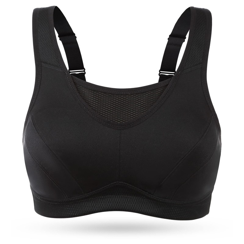 WingsLove - Brasier Deportivo para Mujer, Cobertura Completa, de Alto