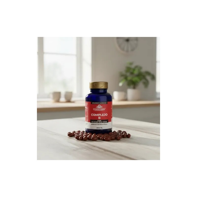 Complejo B Con Glycine Max 60 Cápsulas 750 Mg Suplemento