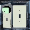 1 Pcs Glow Covers Light Switch Durable Switch Covers Glow