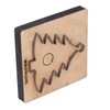 Leather Cutting Die Christmas Tree Shape Punch Cutter Craft Mould