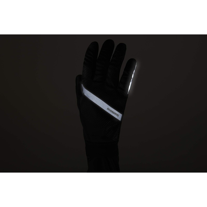 Shimano 2019 Men's Wind Control Gloves Black, m