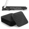 6pcs Treadmill Mat Pads, Anti-Slip and Noise Reduction Silicone Exercise
