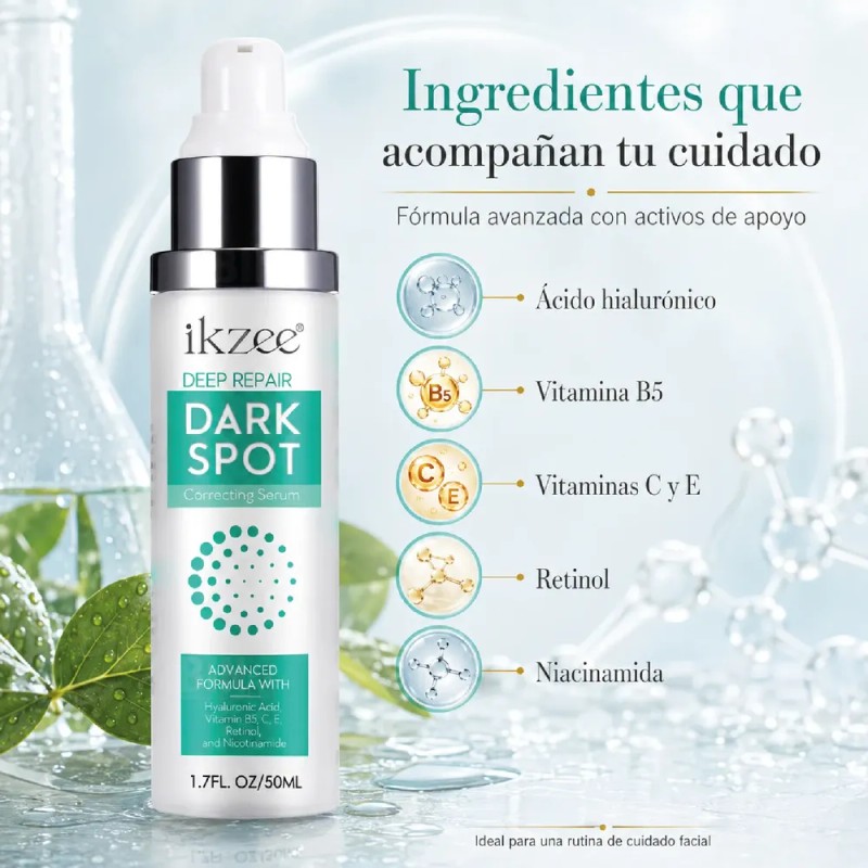 Serum Facial Niacinamida Retinol Ácido Hialurónico 50ml