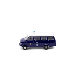 Tiny City ATC64872 1980's HKG Police Transit with Mesh Window Shields 1:76 Scale Diecast Model