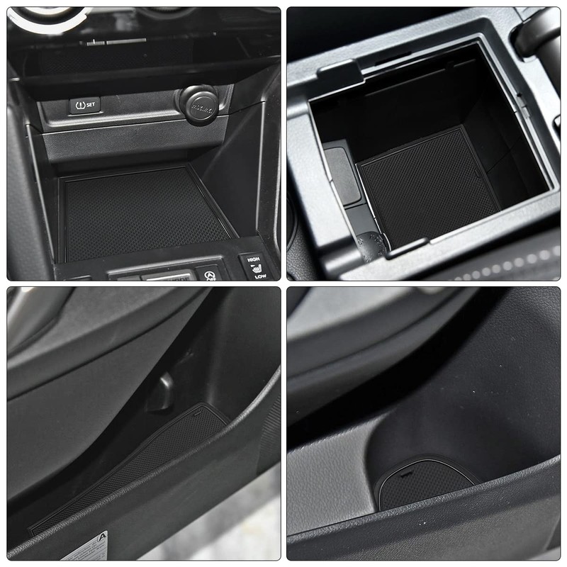 Auovo Anti Dust Mats Compatible with Subaru Forester Accessories 2014-2018
