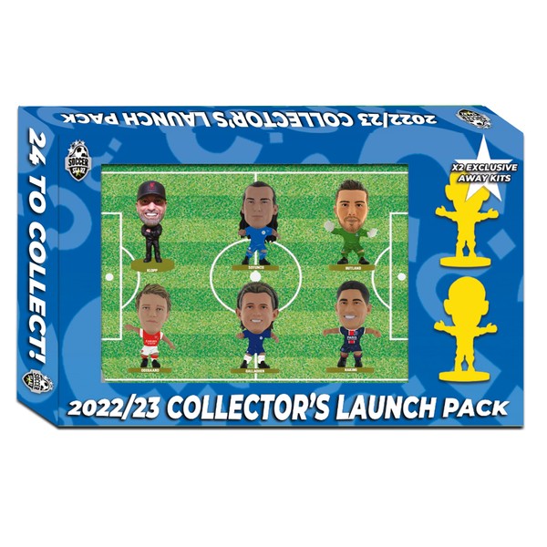 SoccerStarz 8 Figure Launch (Blue Pack) 2022/23 Version