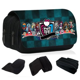 SWZY Monster Pencil Case, Large Capacity Pen Case Bag,Cartoon Pencil Bag, Creative Flap Pencil Bag, for School & Office Supplies