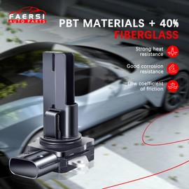 FAERSI Mass Air Flow Sensor Meter MAF 22680-AA380 Compatible with 2009-2014 Forester 2008-2014 Impreza 2008-2014 Legacy 2008-2014 Outback 2.0L 2.5L 3.6L H4 H6
