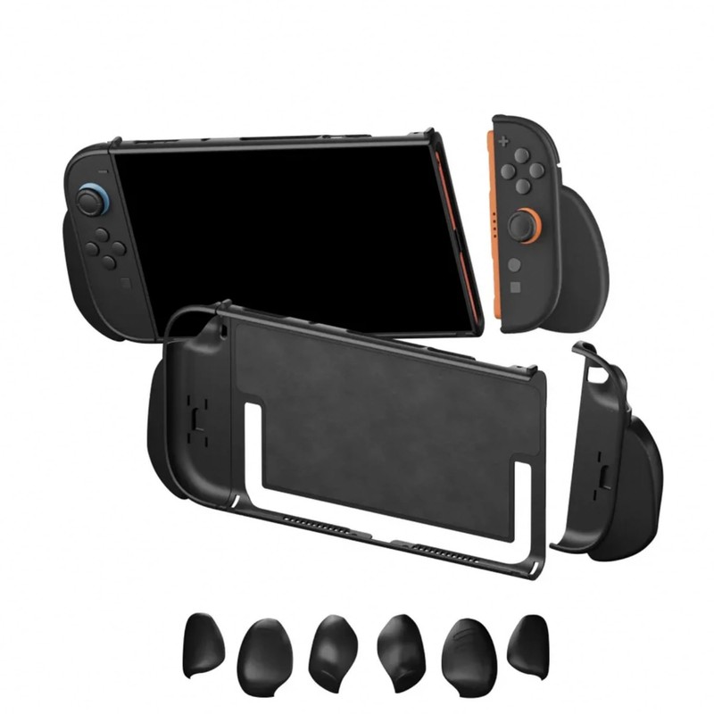 GENKI Attack Vector Grip Case for Switch 2 – Swappable