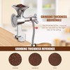 CGOLDENWALL Manual Grain Mill Stainless Steel Grinder Hand-operated Coffee Grinder