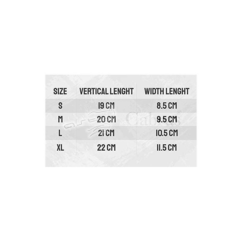 CABRAS AST BGL-406 Red (X-Large)