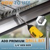 5 Inch Roofing Gutter Hangers, Quick Screw Hidden Gutter Support
