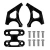 Canitu 2Pcs Front Handlebar Risers Stem Mount,Dirt Bike Aluminum Bar