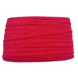 3/8 Inch Gimp Braid Trim 50 Yards for Upholstery Costume DIY Crafts (1313 Red)