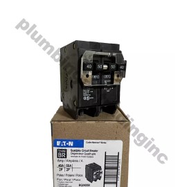 Eaton BQ240250 40Amp/50Amp 2 Pole Independent Trip Quadplex Circuit Breaker
