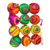 DAS 24 Pelotas Figuras Luz Led Juguete Piñata Fiesta Bolo