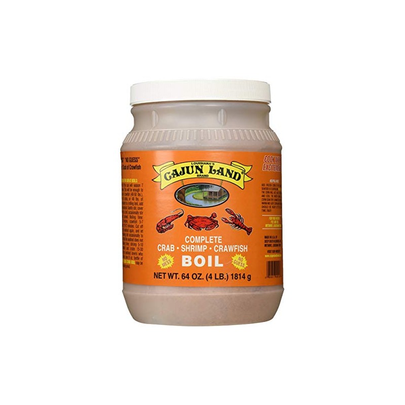 Cajun Land 10 pack Cajun Land Crab Shrimp Crawfish Boil