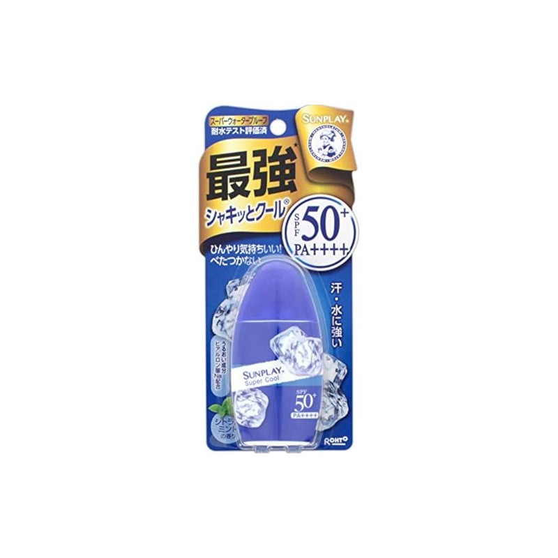 Mentholatum Sunplay Super Cool SPF 50+ PA+++++ 1.1 oz (30