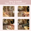 SEGOHAIR Tape in Hair Extensions Human Hair 20pcs Extensions,100% Real