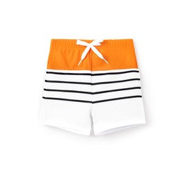 PATPAT - Traje de baño familiar de verano a juego para mujeres y niñas, traje de baño de una pieza, traje de baño para hombres y niños, Naranja, 6-7 Años