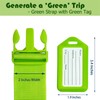 TRANVERS Ultra Long Heavy Duty Luggage Straps for Suitcases/Uprights/Duffels/Bags, 79"