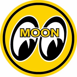 ION Graphics Moon Equipped Rat Fink Rat Rod Old School Hot Rod Muscle Car Performance Sticker