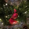 Cobane Studio LLC COBANEC304 Cardinal with Feather Tail Ornament