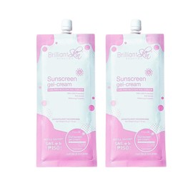 Brilliant Skin Sunscreen Gel-Cream Refill Sachets, 50g, Pack of 2