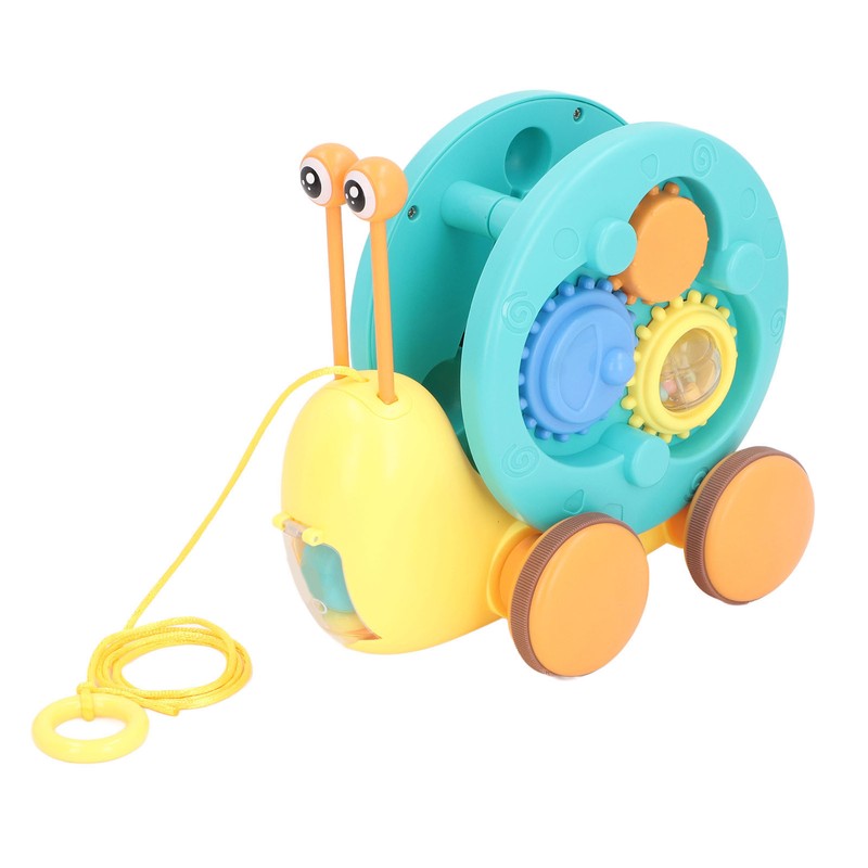 Crawling Snail Musical Toy Sound Lights Improve Coordination Walking Snail