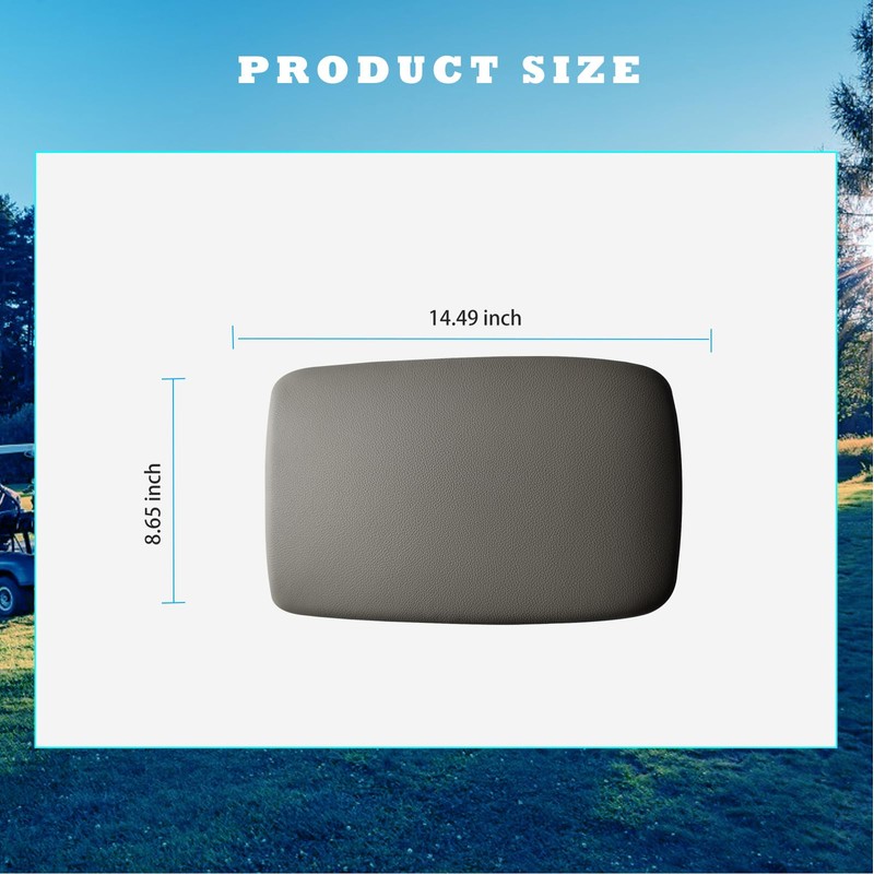 FULGURALSNAIL Center Console Lid Armrest Replacement Kit fit for Toyota