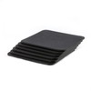 Coaster Set of 8 Jet Black Coasters, Made in The
