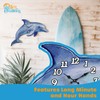 Sea Creations Wooden Wall Clock - Coastal, Nautical, and Beach