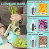 Ourokhome Rotary Cheese Grater Hand Crank, Kitchen Shredder Speed Mandolin
