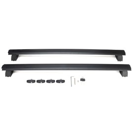 220lb Lockable Roof Rack Cross Bars, Compatible with 2011-2020 2021Jeep Grand Cherokee (with Grooved Side Rails), Heavy Duty Aluminum Crossbar Racks Roof Rail Rooftop Luggage Canoe