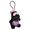 Nici 42739 Unicorn Carbon Flash Pendant 8 cm Black