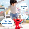 Sesame Street Elmo Slide Singing and Dancing 14-inch Plush, Pretend