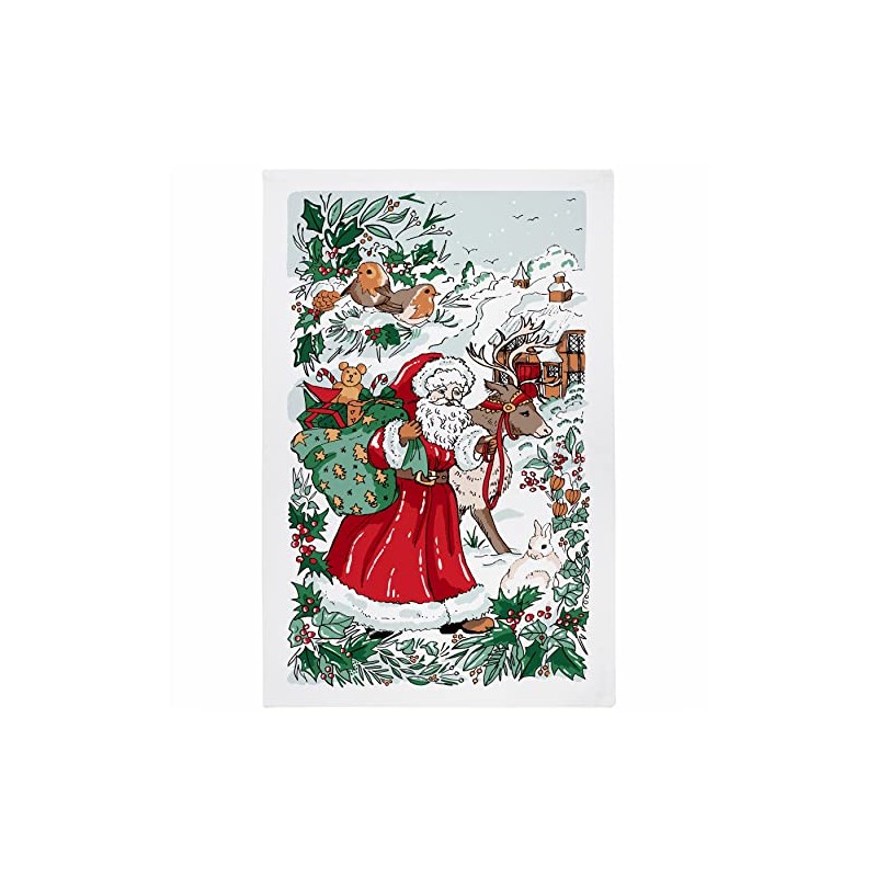 Ulster Weavers - Santa Claus Tea Towel (74 x 48cm)