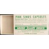 Grund Pink Sinus Capsule Slide Drawer Box - Rexall Drugstore,