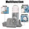 Botella de Agua para hámster 3 en 1, dispensador de