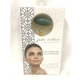 My Inspirations 2 Jade Roller by My Inspirations Double-Ended Skin Beautification Tool