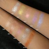 Pink Shimmer Highlighter Makeup, Natural Peach Blush Highlight Palette, Silky