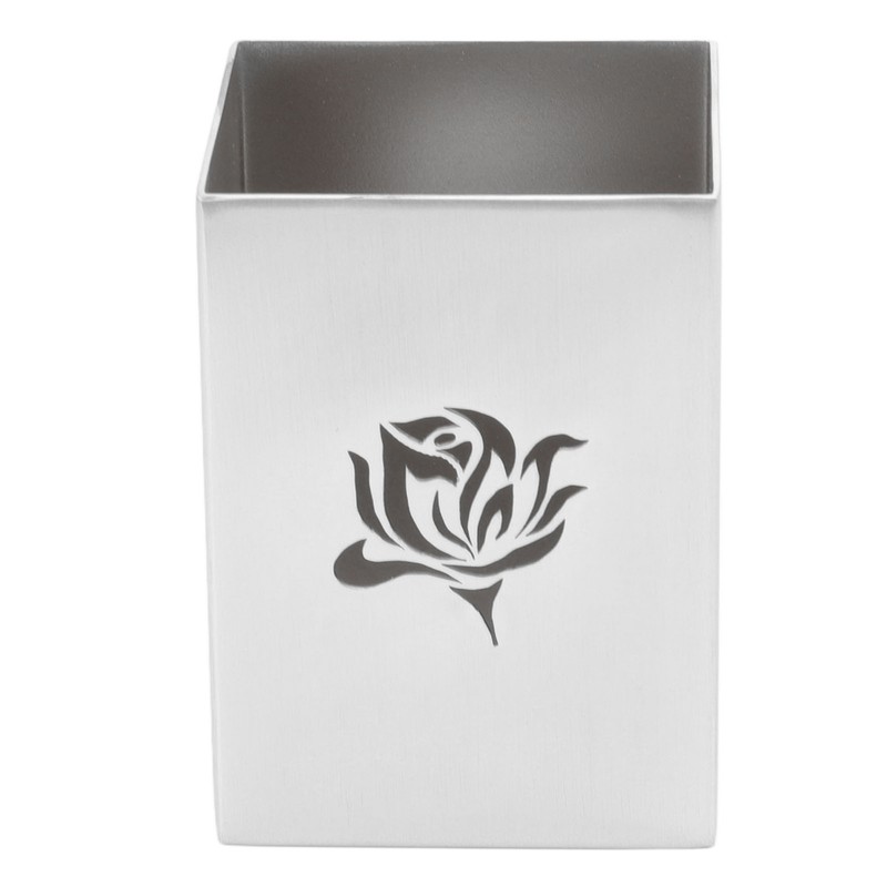 Pencil Cup Holder Multiple Uses Stainless Steel Desktop Stationery Organizer